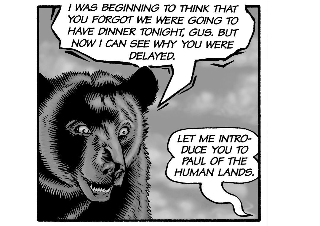 Meet Mr Brambles panel 1